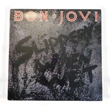 BON JOVI: Slippery When Wet Vinyl LP 1986 Mercury 1st Press  comprar usado  Enviando para Brazil