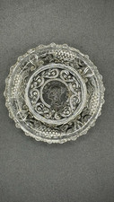 Pressed glass plate for sale  YORK