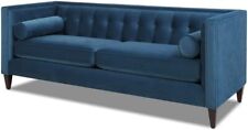 Sofa satin teal for sale  Buffalo