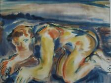 Aquarelle alfred kohler d'occasion  Saint-Jean-des-Baisants