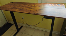 Mesa elétrica FEZIBO ajustável em altura, 63 x 24 polegadas, marrom rústico comprar usado Mesa elétrica FEZIBO ajustável em altura, 63 x 24 polegadas, marrom rústico comprar usado  Enviando para Brazil