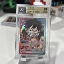 2022 ONE PIECE ROMANCE DAWN 003 MONKEY D. LUFFY OP01 LEADER ALT ART BGS 10, usado comprar usado  Enviando para Brazil