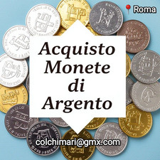 Monete argento tutti usato  Roma