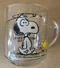 snoopy glass mug for sale snoopy glass mug for sale LEEDS