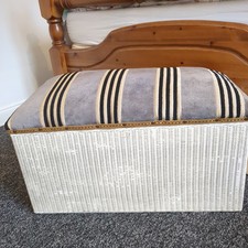 Lloyd loom ottoman for sale  DONCASTER