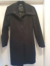 Black coat satin for sale  COVENTRY