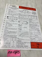Fiche technique automobile d'occasion  Decize