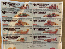 Burger king advertising for sale  Columbus
