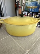 Creuset oval casserole d'occasion  Expédié en Belgium