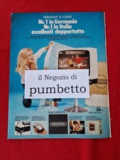 Advertising pubblicità grundi usato  Roma