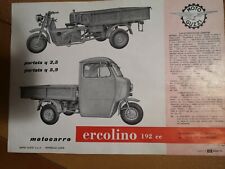 Dépliant brochure moto usato  Bagnolo in Piano