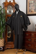 CONJUNTO DE QUIMONO/HAORI JAPONÊS QUERIDO BAUNILHA MASCULINO AUTÊNTICO SAMURAI JAPONÊS, usado comprar usado  Enviando para Brazil