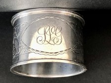 Solid silver napkin for sale  NEWTON ABBOT