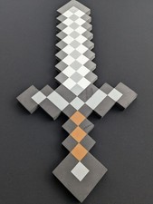 Minecraft sword black for sale  West Peterborough
