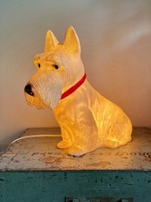 Vintage white scottie for sale  LONDON