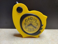 Relógio despertador vintage Slava сhicken URSS amarelo despertador mecânico pássaro soviético comprar usado  Enviando para Brazil