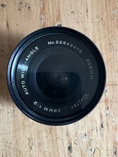 Lente Vivitar Auto Wide 35 mm 28mm f 2, usado comprar usado  Enviando para Brazil
