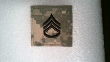 GANCHO E LAÇO DE VOLTA DO EXÉRCITO MILITAR DOS EUA PARA ACUS SSG RANK STAFF SARGENTO ACU comprar usado  Enviando para Brazil