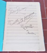 Spartito manoscritto pietro usato  Settimo Torinese