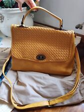 Borsa grande giallo usato  Modena