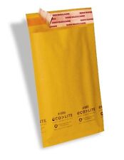 500 #000 4x8 X-Wide Ecolite EUA Kraft Bubble Mailers Envelopes TheBoxery comprar usado  Enviando para Brazil
