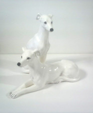 Pair porcelain whippet d'occasion  Expédié en Belgium