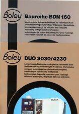 Prospektblatt boley drehmaschi gebraucht kaufen  Dresden