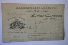 Publicité ancienne facture d'occasion  Biganos