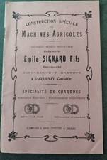 Catalogue machines agricoles d'occasion  Talant