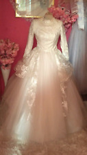 Wedding dress modest for sale  LONDON