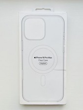 Capa transparente GENUÍNA Apple com MagSafe para iPhone 16 Pro Max - LIMPA comprar usado  Enviando para Brazil