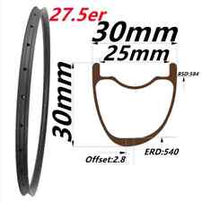 Rodas de bicicleta sem câmara 27,5/29ER 650B mountain bike aros de fibra de carbono 30x30mm comprar usado  Enviando para Brazil