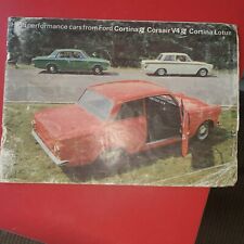 Sales brochure mk1 for sale  LEAMINGTON SPA