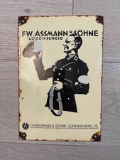 Plaque émaillée allemande d'occasion  Issy-les-Moulineaux