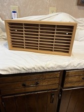 Suporte de parede Napa Valley 36 fita cassete madeira armazenamento rack vintage comprar usado  Enviando para Brazil
