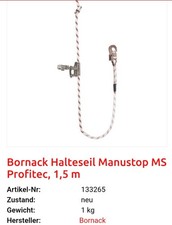Manustop 358 bornack gebraucht kaufen  Beilngries