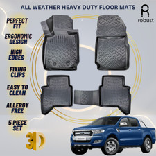 Tapetes forros para Ford Ranger 2011-2022 All Weather resistente 3D tapetes automáticos, usado comprar usado  Enviando para Brazil
