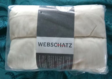 Baumwoll spannbettlaken creme gebraucht kaufen  Deutschland