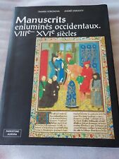Livre manuscrits enluminés d'occasion  Soissons