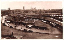 Novo Cartão Postal RPPC Bus Station Derby Valentines Series RPPC Nº. G.2580, usado comprar usado  Enviando para Brazil