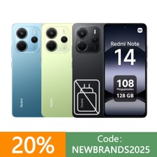 Xiaomi Redmi Note 14 4G Smartphone 8GB+256GB 108MP NFC 5500mAh 6.67" 33W Globale na sprzedaż  Wysyłka do Poland