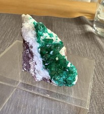 Dioptas calcit tsumeb gebraucht kaufen  Neukirchen-Vluyn