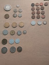 Lot coins foreign for sale  English