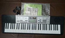 Teclado de piano portátil electrónico Casio LK-175 61 teclas con adaptador y documentación  segunda mano  Embacar hacia Mexico