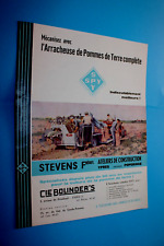 Prospectus tracteur arracheuse d'occasion  Charolles