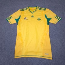 Camisa masculina África do Sul GRANDE amarela Football Nation Home 2010 Adidas tamanho G comprar usado  Enviando para Brazil