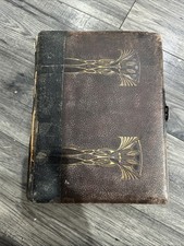 Victorian brown tooled for sale  WIGAN