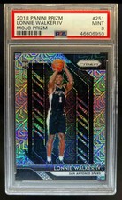 2018-19 Prizm Lonnie Walker IV RC Prizms Mojo Rookie #10/25 Spurs PSA 9 comprar usado  Enviando para Brazil