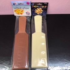 Usado, Molde para lanche de macarrão Kuih Siput Gnocchi Guyuria Chamorro plástico ranhura placa fabricante comprar usado  Enviando para Brazil