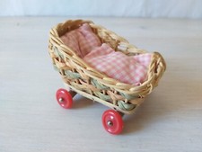 Caco korbpuppenwagen kinderzim gebraucht kaufen  Weikersheim